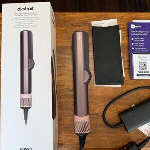 Dyson Airstrait Hair Tool in Metallic Purple Jasper Plum